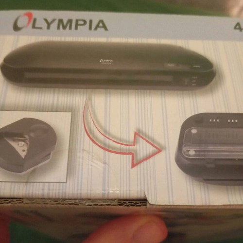 Olympia Laminator and Cutter A 230 Plus 4 in 1 Set new, sealed