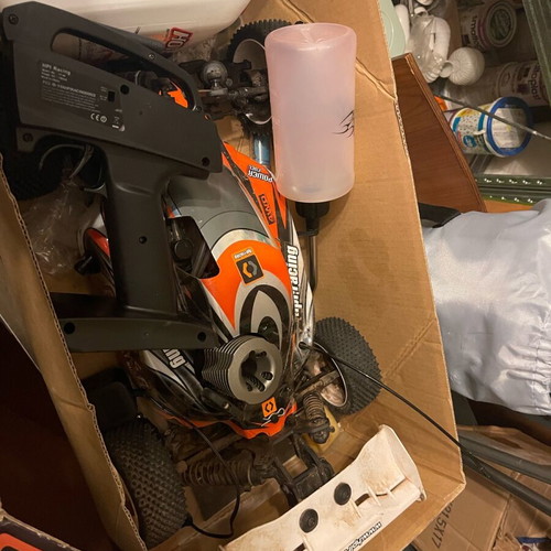 Hpi gas-powered 1/8 used