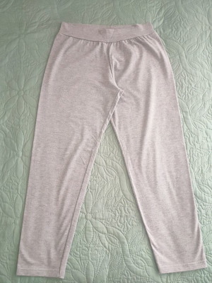 Leggings used, spring light gray, size S, teen