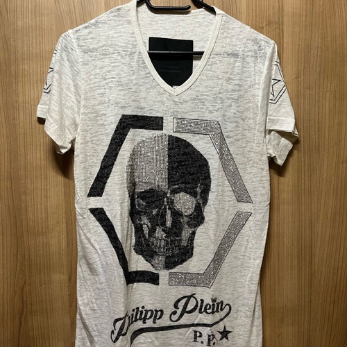 Philipp Plein men's t-shirt size M white new
