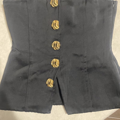 Zara top size XS like new, black and gold