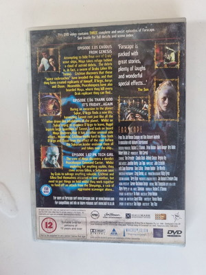 Farscape Volume 1-3 DVD, sci-fi series