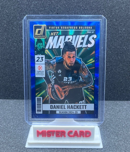 2024-25 Panini Euroleague DANIEL HACKETT /49 net marvels #1 Virtus Bologna