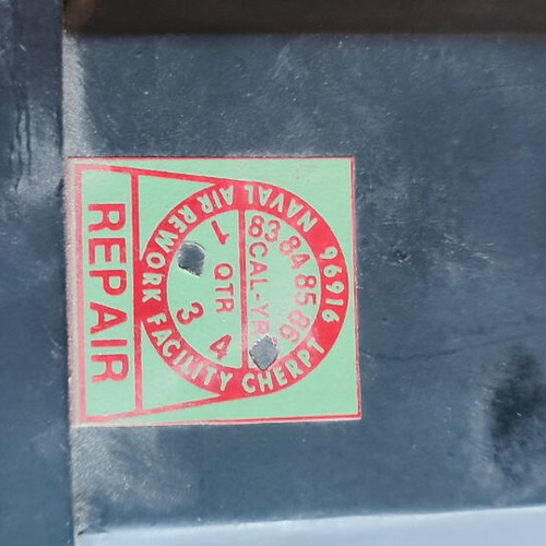 Παλιό αεροπορικό όργανο ένδειξης υψομέτρου μεταχειρισμένο, όργανο κόκπιτ σε πολύ καλή κατάσταση