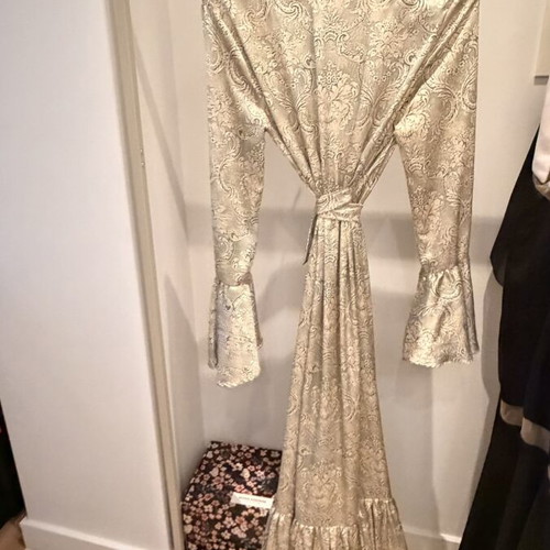 Jacqlyn Luxury Resort Wear dress new, size S/M, multicolor