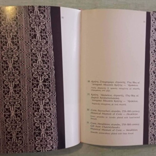 Greek Threadwork Bobbin Lace book like new by Tatiana Ioannou-Yannara