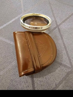 Rolleinar lenses used, perfect condition without timer