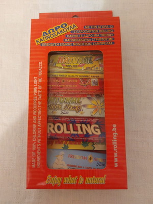 Box of 12 different collectible rolling papers new