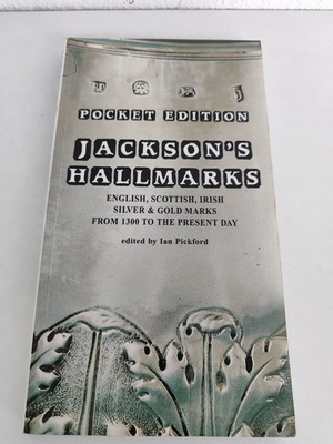 Jackson's Hallmarks Pocket Edition book, like new