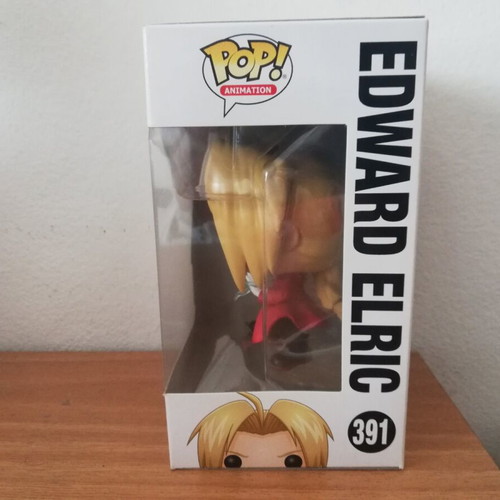 Funko POP! Edward Elric Fullmetal Alchemist vinyl figure #391 vaulted