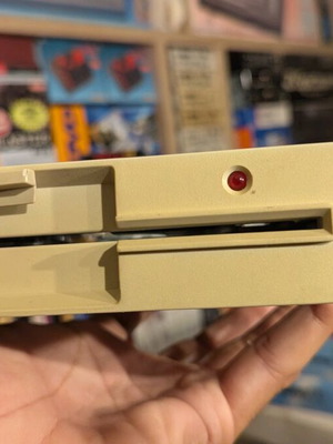 YE Data YD-580B 5.25" Double Density 360KB Floppy Disk Drive with Cable like new