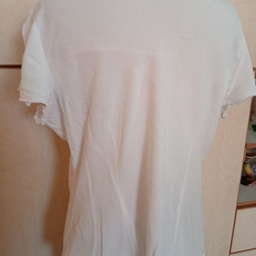 Wallis white blouse 100% viscose size 4XL 48 like new