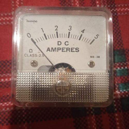Minipa MS-38 DC Ammeter like new