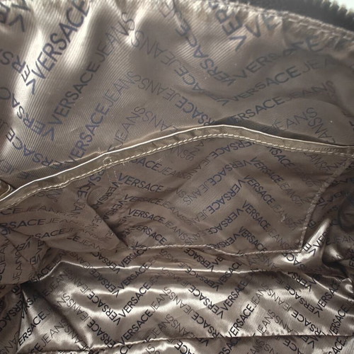 Versace Jeans Handbag used with inner pockets black
