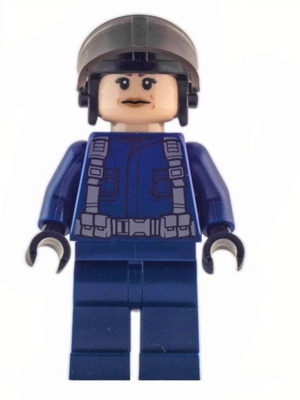 Lego φιγούρες Jurassic Park Guard female μεταχειρισμένες