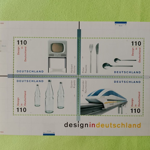 German stamps 1999 with first day covers