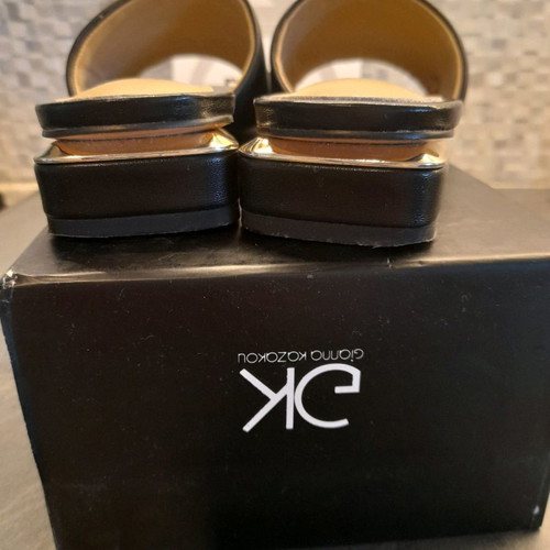 Gianna Kazakou shoes used, size 38, black leather