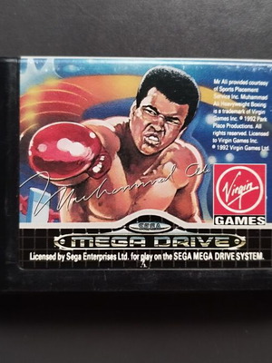 Sega Mega Drive Muhammad Ali μεταχειρισμένο, λειτουργεί κανονικά