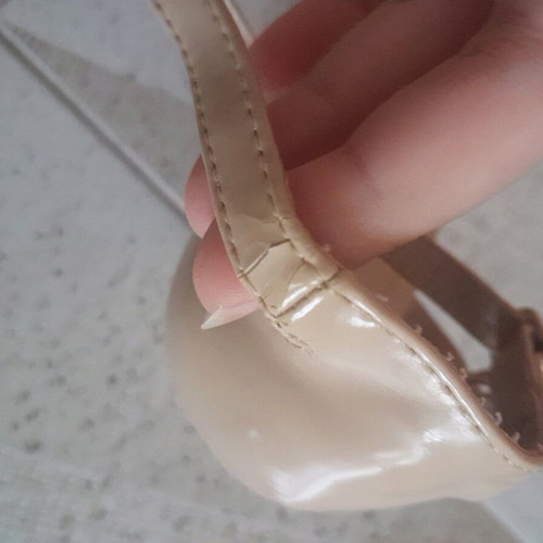 Migato platform shoes used, beige, size 41