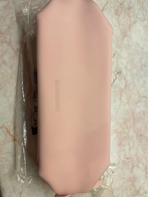 Burberry pink make up bag new