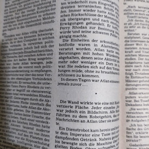 Perry Rhodan vintage magazine in German