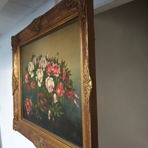 Painting like new, dimensions 63x75 cm