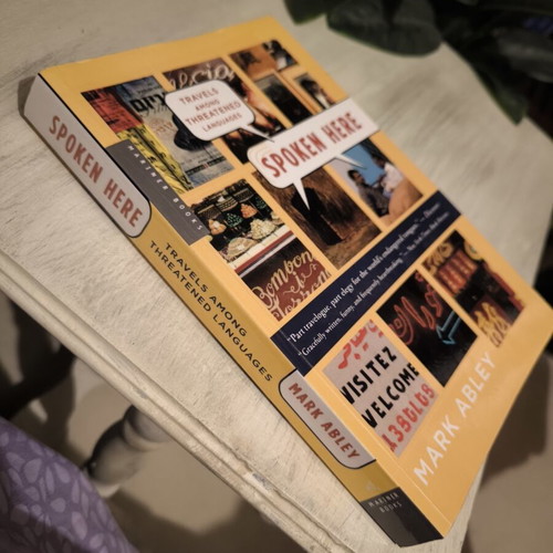 Spoken Here by Mark Abley new book in English