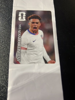 Coca Cola PANINI FIFA World Cup 2026 Antonee Robinson sticker new