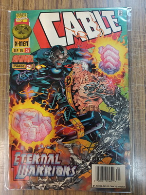 Cable Marvel Comics 1993 комикс употребяван, английски