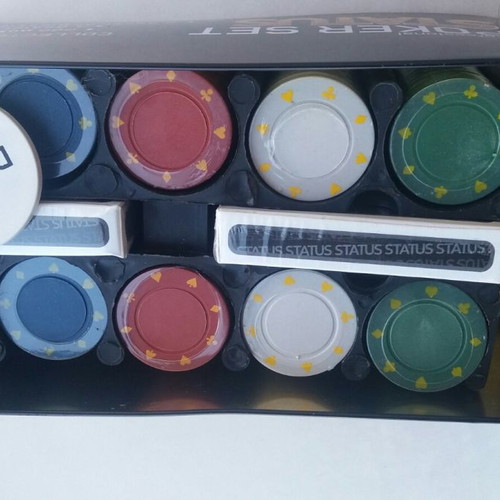 Poker Set Status board game new