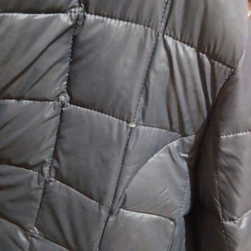 Women's jacket with hood gray like new size M