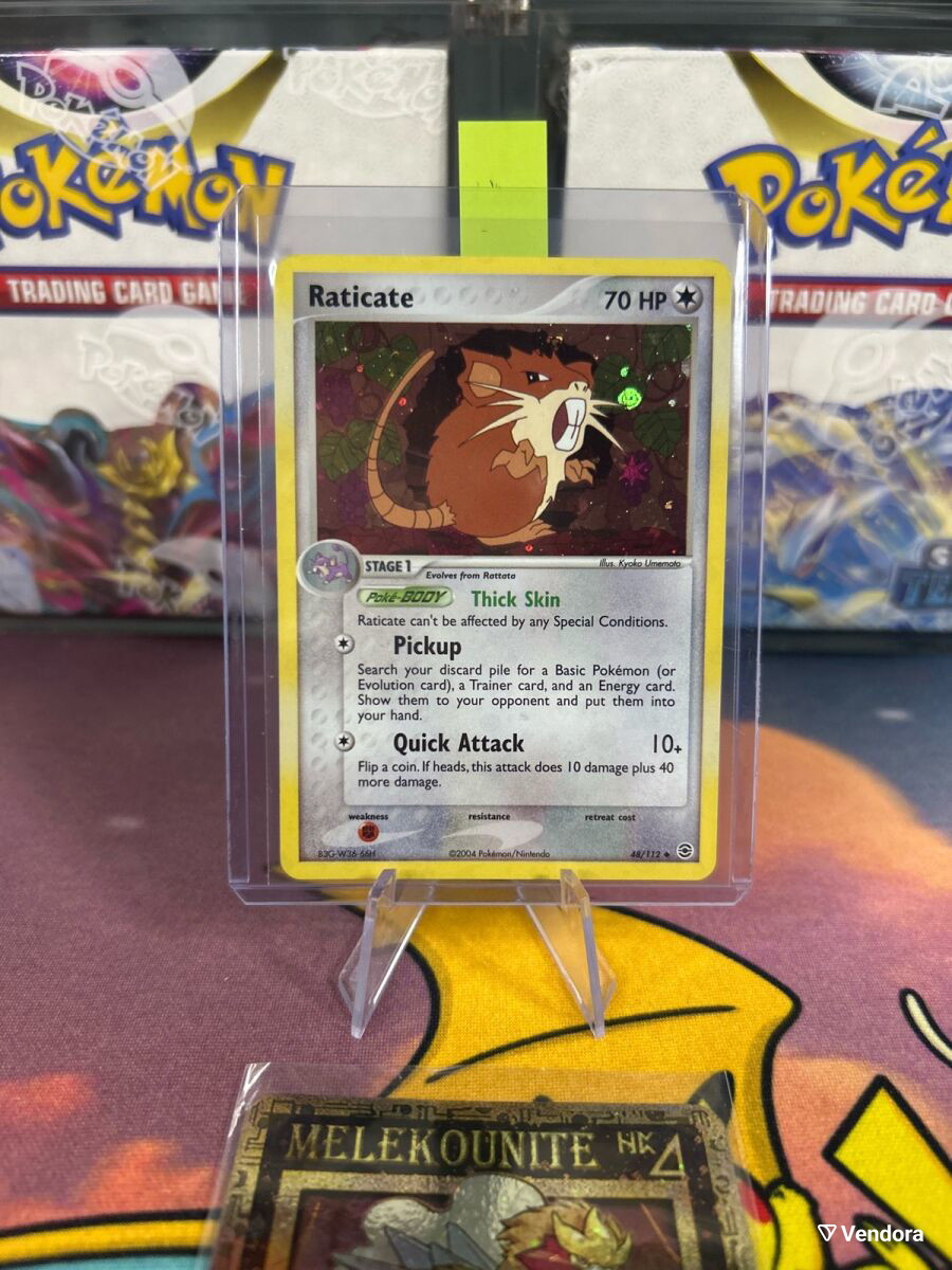 Pokemon card Raticate holographic - 15,00 - Vendora.cy Pokemon card Raticate holographic - 15,00 - Vendora.cy