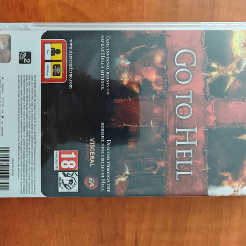 Dante's Inferno PSP game like new