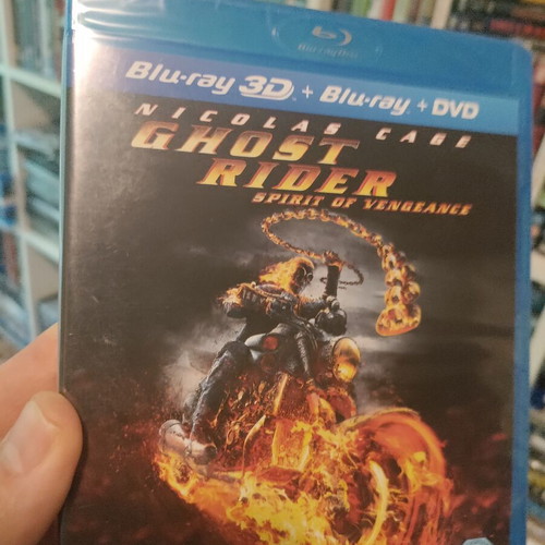 Ghost Rider Spirit of Vengeance Blu-Ray 3D new with English subtitles