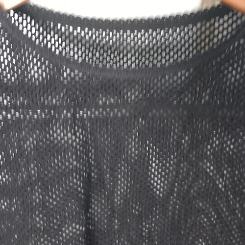 Mesh bodysuit new, elastic fabric, black, sizes M/L/XL