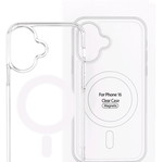 Iphone 16 magnetic case new, transparent