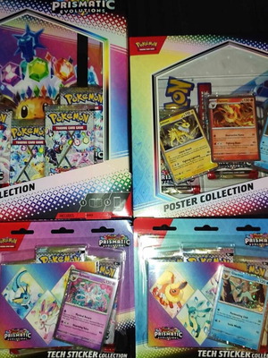 Pokemon TCG Prismatic Evolutions καινούργια σφραγισμένα προϊόντα