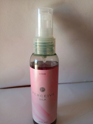 Avon Perceive Silk body mist used, 100 ml