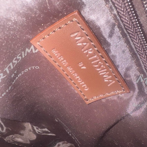 Martissima by Marta shoulder bag leopard print like new with fringes