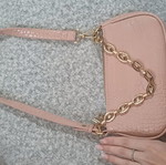 Pink shoulder bag used
