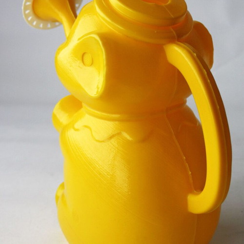 Plastic children's elephant watering can 21cm vintage 80's new