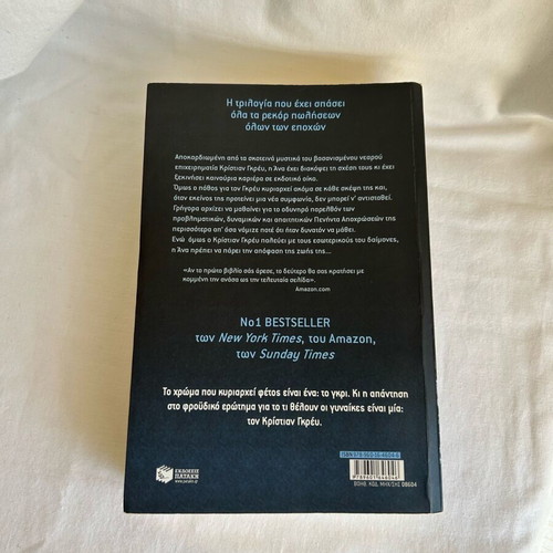 Fifty Shades of Grey Trilogy by E L James like new, set of 3 books