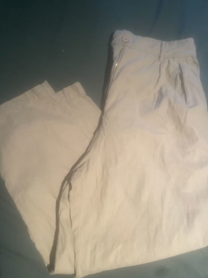 Zara linen pants, beige, size L