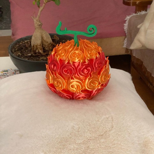 Mera Mera no Mi Ace's Devil Fruit collectible, new