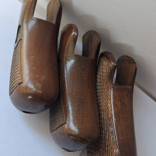 Dan Wesson wooden grips set of three used