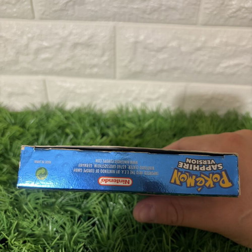 Pokemon Sapphire Version Game Boy Advance used with manual
