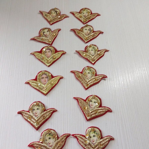 Angel decorations for costumes pack of 12 new