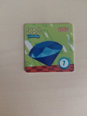 Koukouroukou Sonic No.7 sticker new unused