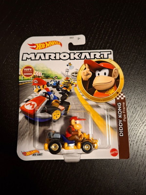 DIDDY KONG Pipe Frame Mario Kart Hot Wheels 2019 καινούργιο