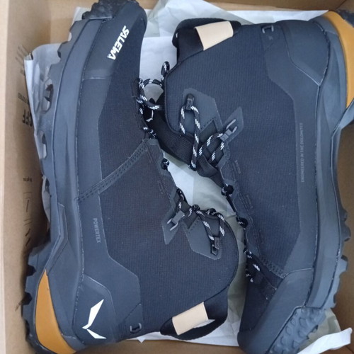 Salewa Puez 2 Mid Powertex hiking boots, black, size 44.5